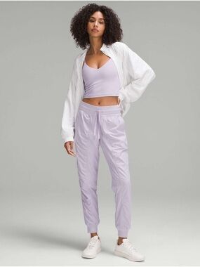 Lululemon Dance Studio Mid-Rise Jogger Full Length Jogger Pants in Lilac Ether